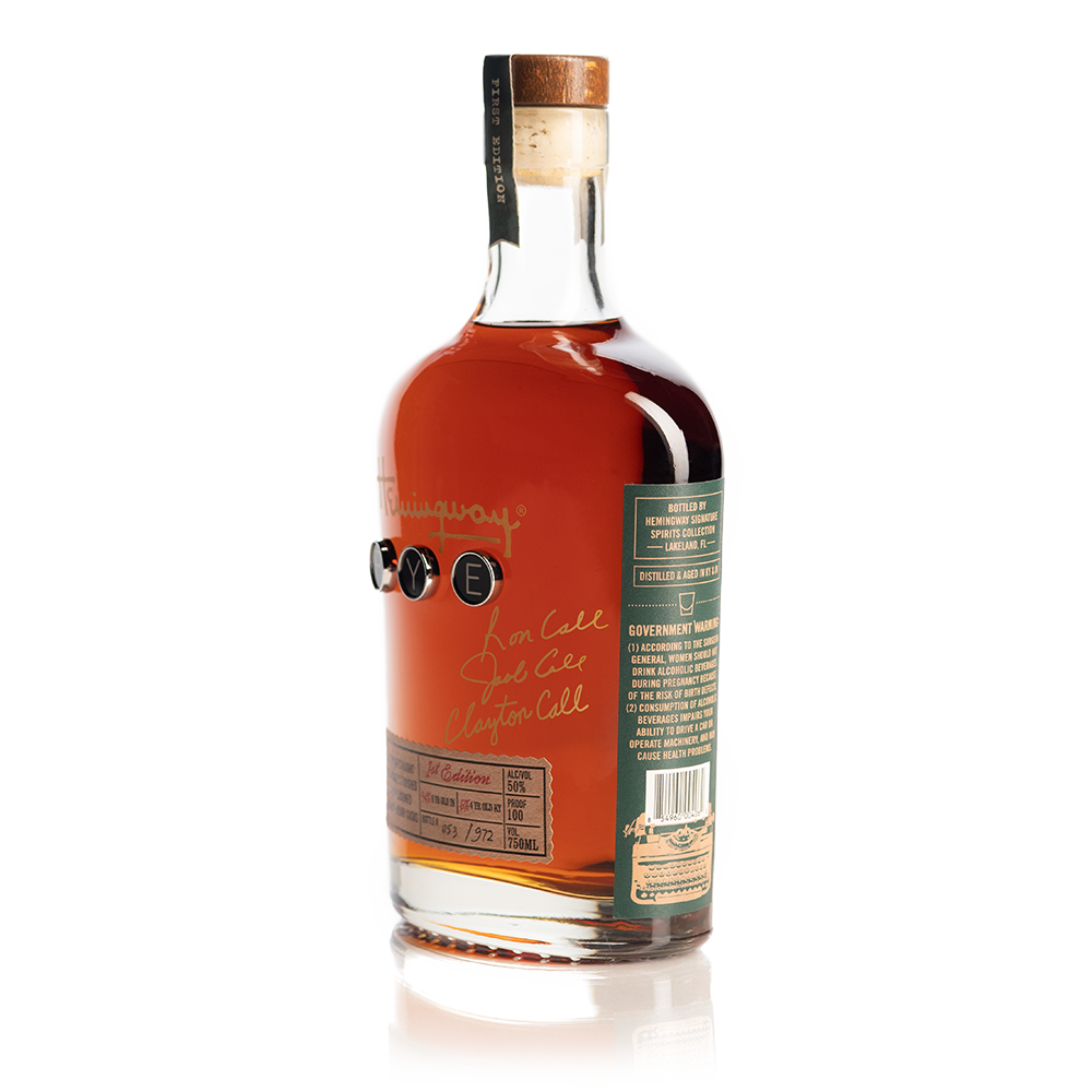 Hemingway Rye - 1st edition – Hemingway Whiskey